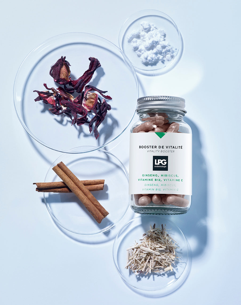 LPG Vitality Booster, Flasche mit Kapseln