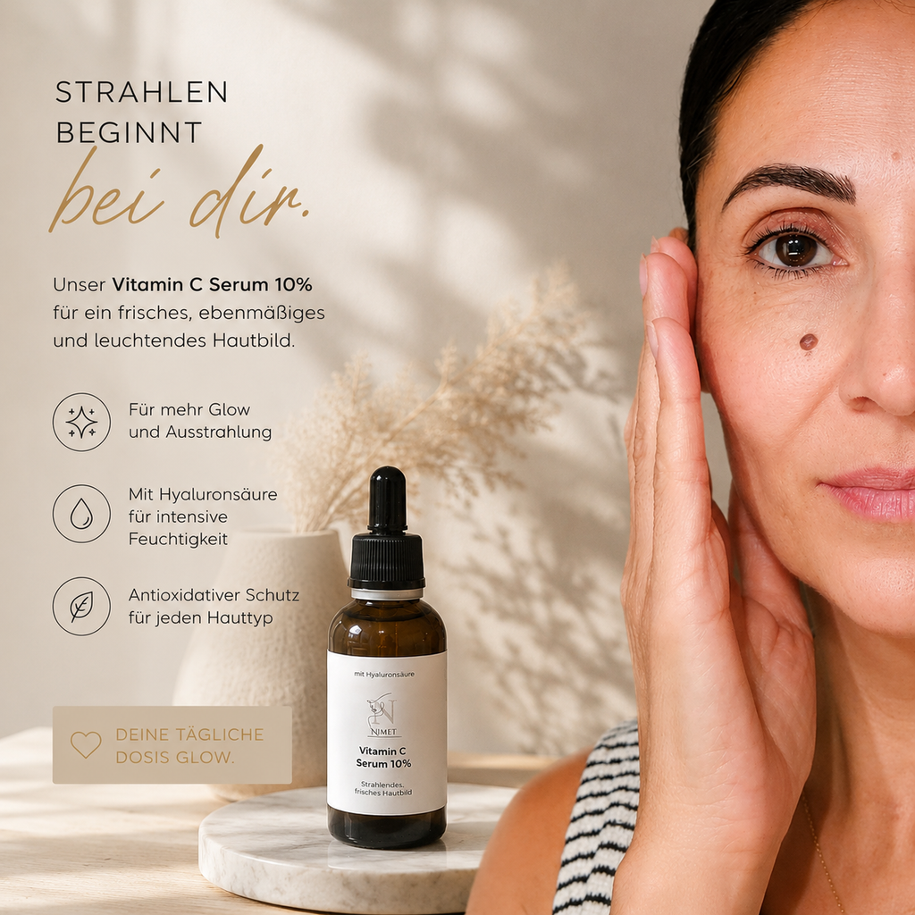 Vitamin C Serum 10 % mit Hyaluronsäure